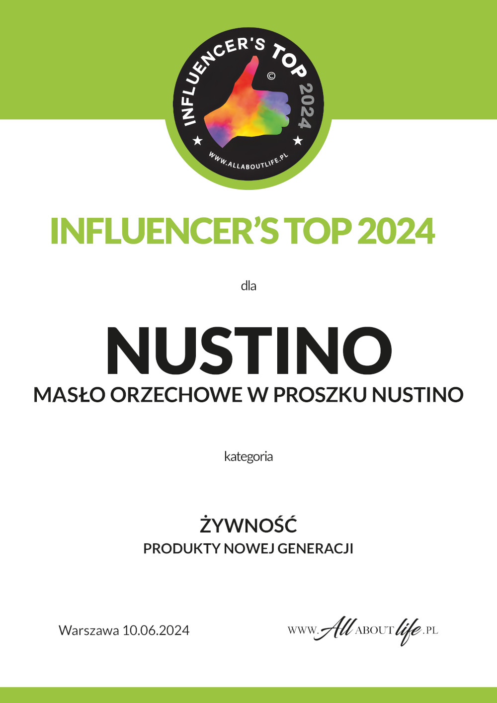 Influencer’s TOP 2024