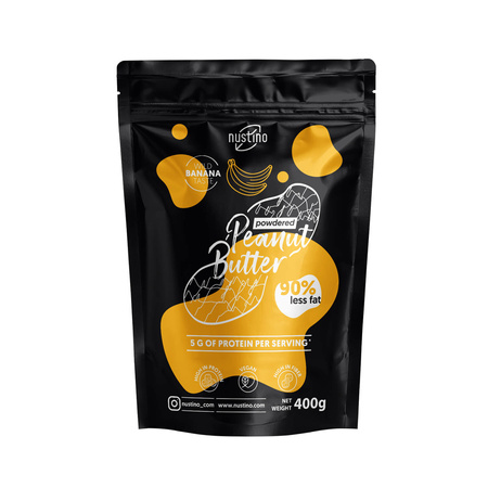 Nustino - Powdered Peanut Butter - Banana 400g