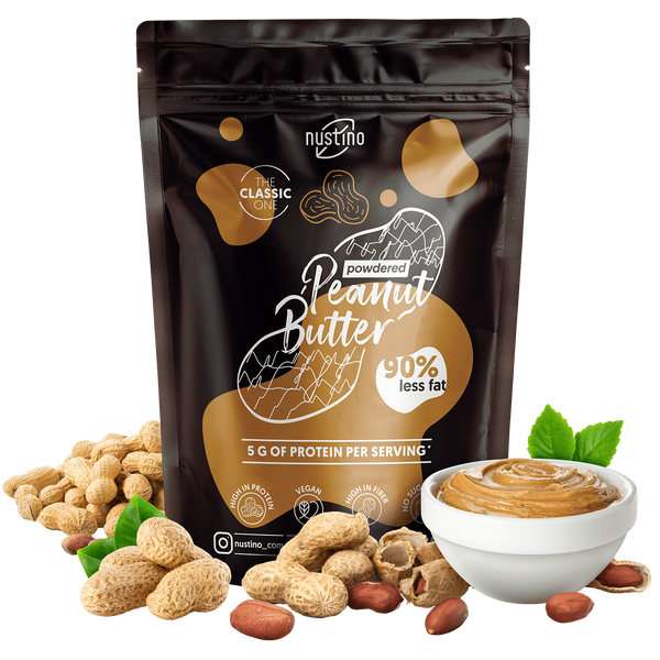 Nustino – Powdered Peanut Butter – Classic (no sugar added) 400g