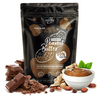 Nustino - Powdered Peanut Butter - Chocolate 400g