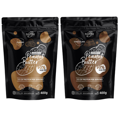 Nustino - Powdered Peanut Butter 2x400g